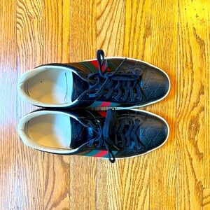 Gucci ace sneakers .